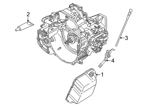 2002 Volvo S60 Transaxle Parts