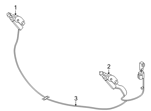2009 Volvo S80 Washer Components