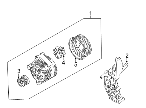 2002 Volvo S60 Alternator