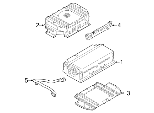 2022 Volvo S60 Drain Hose Diagram for 31652206