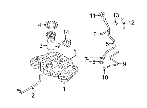 2009 Volvo S80 Fuel Supply