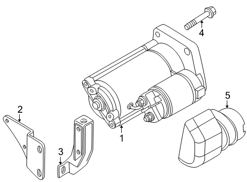 2004 Volvo V40 Starter