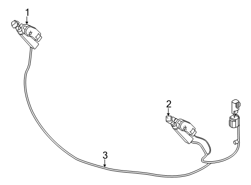 2016 Volvo S60 Cross Country Washer Components