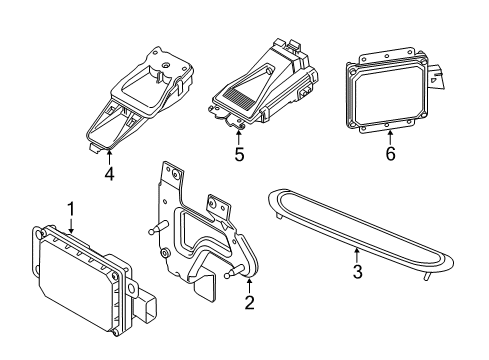 2015 Volvo V60 Cross Country Electrical Components Diagram 3
