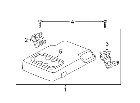 2019 Volvo S60 Rear Seat Components