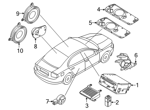 2015 Volvo S80 Sound System