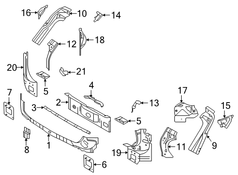 2021 Volvo XC40 Recharge Rear Body