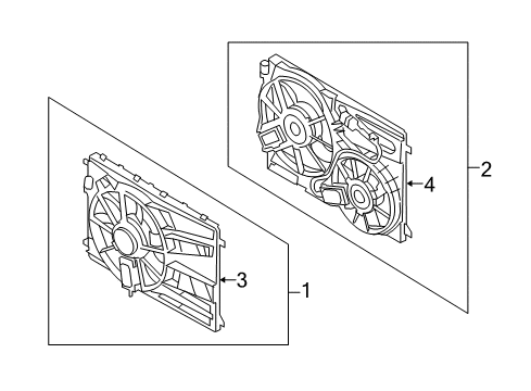 2011 Volvo XC60 Cooling System, Radiator, Water Pump, Cooling Fan