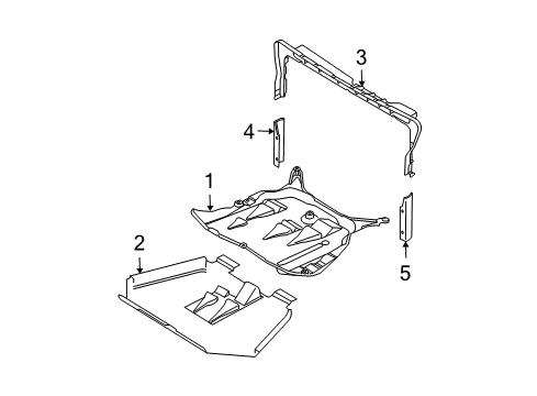 2006 Volvo XC90 Splash Shields