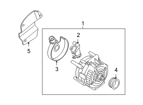 2011 Volvo XC90 Alternator