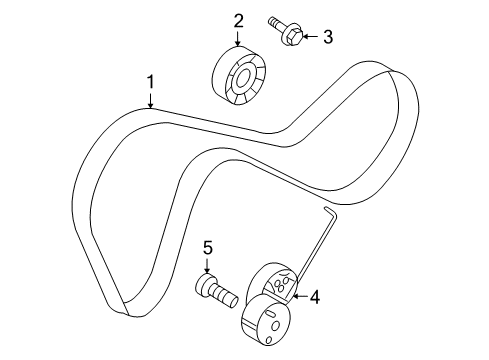 2011 Volvo XC70 Belts & Pulleys