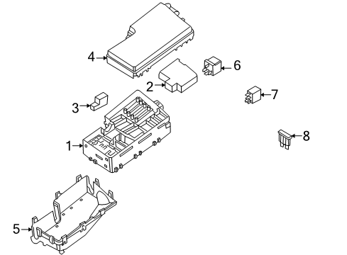 2009 Volvo C70 Fuse & Relay