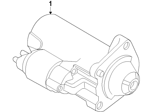2013 Volvo C30 Starter