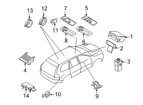 2009 Volvo V70 Sound System