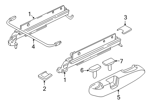 2003 Volvo S80 Tracks & Components