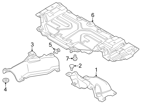 2019 Volvo S60 Heat Shields