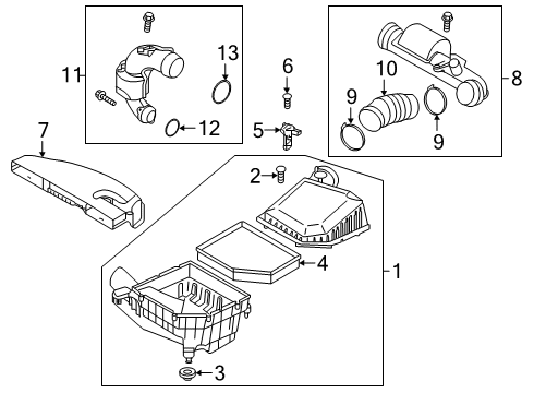 2019 Volvo XC40 Air Intake