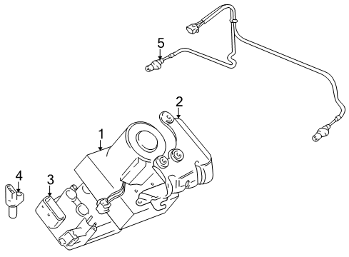 2003 Volvo C70 Anti-Lock Brakes