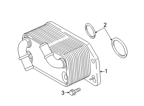 2018 Volvo S60 Cross Country Oil Cooler