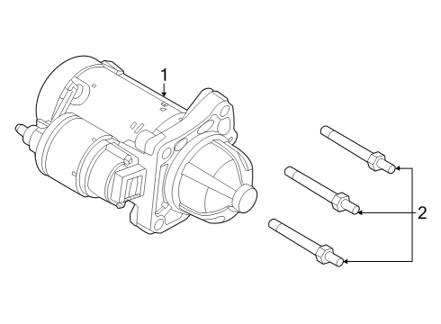 2022 Volvo S60 Starter