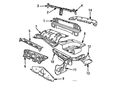 1985 Volvo 740 Rear Body
