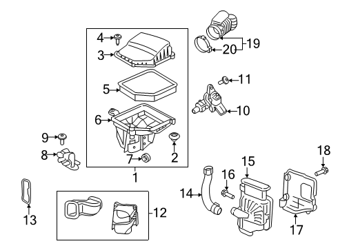 2019 Volvo S60 Air Intake