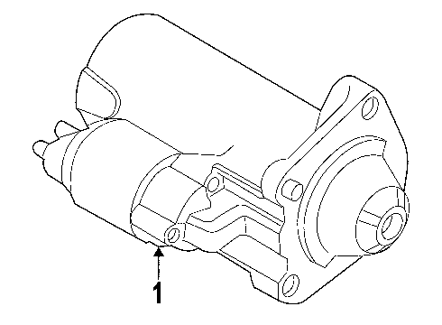 2009 Volvo C70 Starter