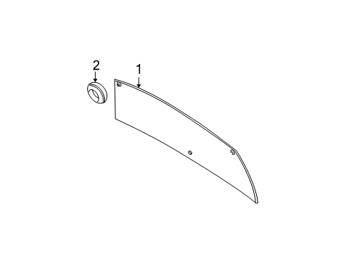 2011 Volvo XC90 Lift Gate - Glass & Hardware