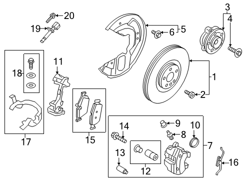 2019 Volvo S60 Front Brakes