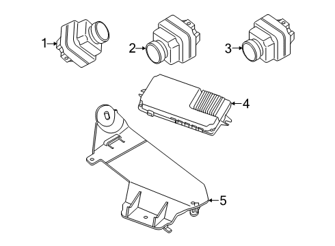 2023 Volvo XC40 Recharge Electrical Components Diagram 6