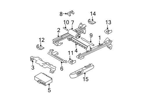 2006 Volvo XC70 Tracks & Components