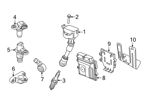 2015 Volvo XC70 Ignition System Diagram 1