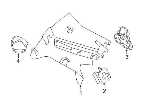 2018 Volvo XC60 Interior Trim - Quarter Panels