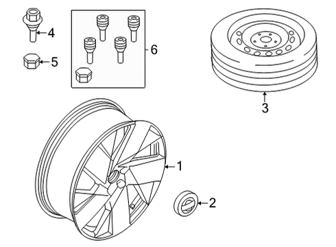 2023 Volvo C40 Recharge Wheels