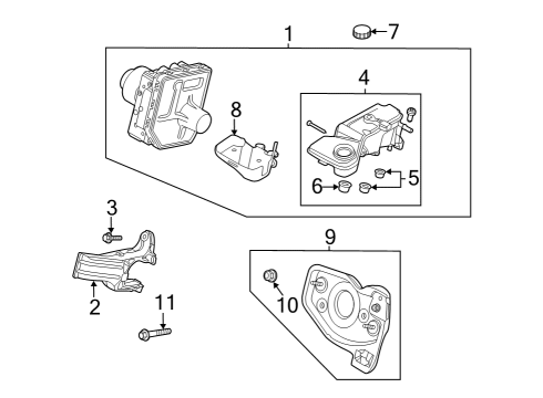 2022 Volvo S60 Dash Panel Components