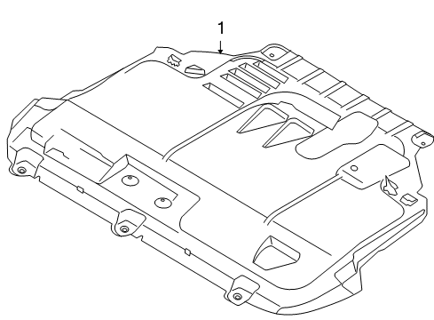 2009 Volvo C70 Splash Shields