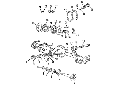 1991 Volvo 240 Brake Components