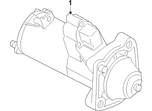 2016 Volvo V60 Starter
