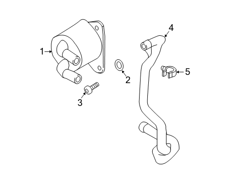 2020 Volvo S90 Trans Oil Cooler