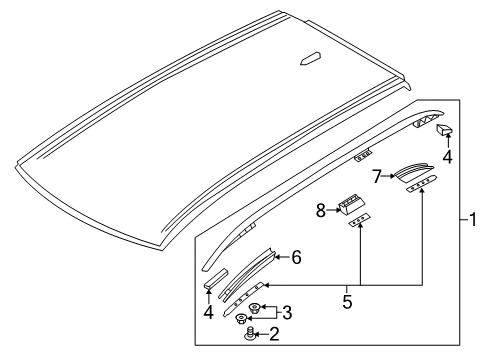 2019 Volvo XC90 Roof Rack