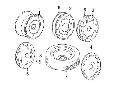2003 Volvo C70 Wheels