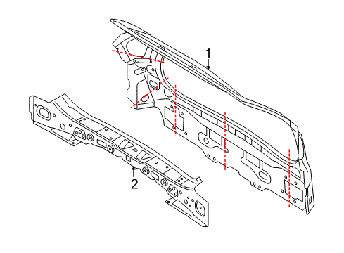 2017 Volvo V60 Cross Country Rear Body