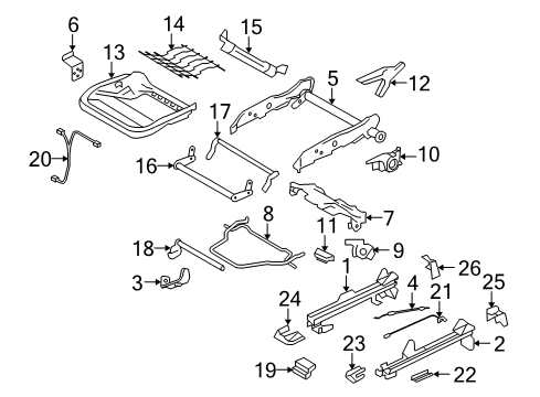 2013 Volvo C30 Tracks & Components