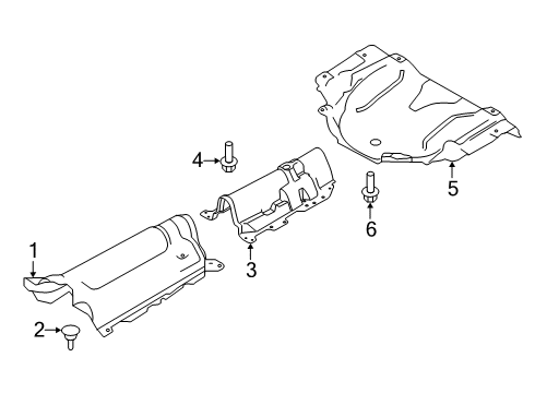 2023 Volvo S90 Heat Shields