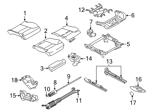 2021 Volvo V60 Cross Country Heated Seats Diagram 3