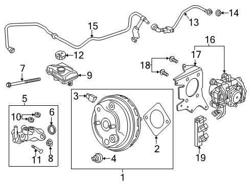 2019 Volvo XC90 Dash Panel Components