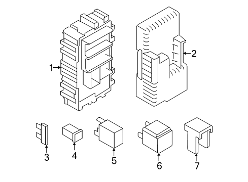 2009 Volvo S80 Electrical Components Diagram 3
