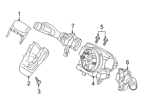 2019 Volvo S60 Switches