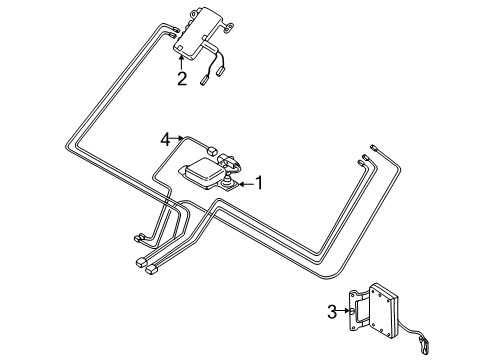 2003 Volvo S80 Antenna & Radio