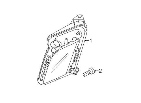 2011 Volvo S60 Marker & Signal Lamps
